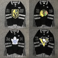 Nhl Hockey Jersey Hockey Jersey Harajuku Street hiphop Street Dance Loose Hockey Jersey Plus Size Long Sleeve