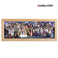 NIKOLATOY Demon Slayer Anime Peripheral 3D Painting Demon Slayer Frame Decoration Pendant Demon Slay