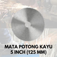 Mata Gerinda Potong Kayu 5 Inch Mata Gergaji Kayu 125mm Saw Blade Gergaji Belah 80T