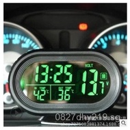 Luminous Clock Watch Car Supplies Electronic Clock Car Car Thermometer Car Clock Car Use Clocks and 