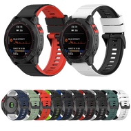 PC2 22mm/26mm Silicone Strap For Garmin Fenix 7, Fenix 7X , Garmin Fenix 5 Strap Garmin instinct2/Fo