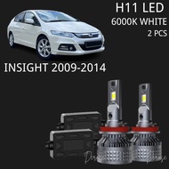 Honda Insight 2009-2014 H11 Car LED Headlamp LED Headlight Bulb 2Pcs 6000K