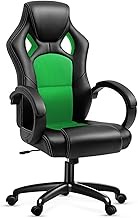 Ergonomic Modern Rolling Mesh Swivel Office Chair Comfortable Computer Chair Home Boss Chair Gaming Chair Red (Color : Green)