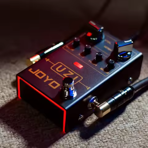 Joyo R-03 Distortion Electric Guitar Effects Pedals Processor Footswitch for Heavy Metal Music True