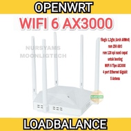 Openwrt DGX21 CLT-R30B1 Router Wifi 6 AX3000 look EDUP RT2980 AX3000 Gigabit Openwrt LoadBalance Fai
