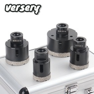 Free Shipping 4PCS/SET 35/40/50/68mm M14 Thread Dry Vacuum Brazed Diamond Hole Saw Kit Marble Cerami