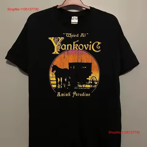 Weird Al Yankovic Amish Paradise Double Sided T Shirt Mens Size XL D337 vintage Washed Comfortable S