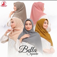 BELLA SQUARE Original Umama Scarf Bella SQUARE hijab 110 x 110cm light
