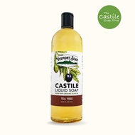 The Castile Soap Shop | Castile Liquid Soap | Tea Tree | 1L | Vegan | For all Skin Types