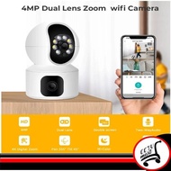 code Camera Cctv Indoor Ezsee IP Camera Wifi 4MP Cctv Dual Lensa