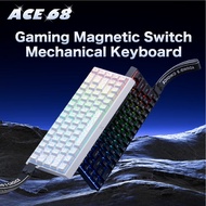 MCHOSE ACE68 Magnetic Axis Keyboard RT Gaming Game Dedicated Mechanical Wired Keyboard
