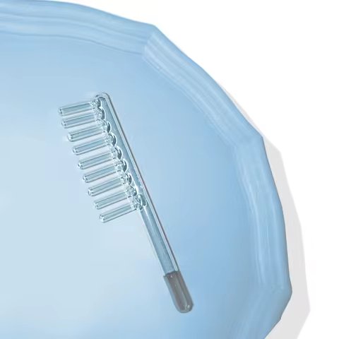 1pc Comb HF High Frequency Electrode High Frequency Electrotherapy Voilet Wand Acne Treatment Anti H