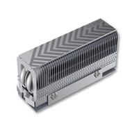 M.2 2280 NVMe SSD Heat Sink Cooler Dual Heat Pipes High-Performance Thermal Pad for 2280 SSD PC Comp