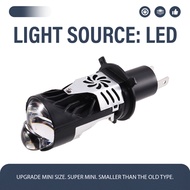 Turbo Lamps White LED Mini Projector Lens H4 Car Headlight Bulbs Led Lens Fisheye LampNew Year Speci