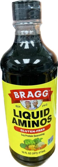 BRAGG - 液態氨基，大豆蛋白調味料，用作大豆替代品 16floz(1pt)473ml 平行進口