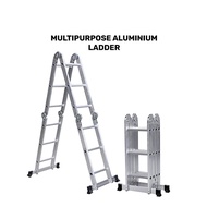 SUPERACK Ladder Aluminium Foldable Multipurpose Home Heavy Duty Tangga Lipat