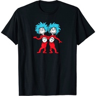 Dr. Adult T-Shirt Seuss Thing 1 Thing 2 Buddies T-Shirt