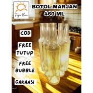 MARJAN 460 GLASS BOTTLE ML HONEY BOTTLE/ (MIN 10PCS)