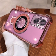 Case For OPPO RENO 7Z 5G RENO 8Z 5G Imported anti drop material new mobile phone holder magnifying g