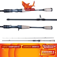 Iroly Orochi Baitcasting Fishing Rod Solid Carbon TunedBalance 180cm 198cm 26lb