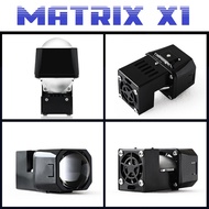 Lampu Depan Utama BI LED Projector Proji Matrix X1 biled Lensa 1.5 Inch Mobil Motor Vinyx - Matrix X