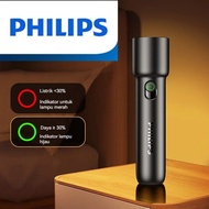 現貨✨ Philips  全新 手提式手電筒 充電 LED手電筒  Type C  充電口 1200mAh  New EDC Portable Flashlight Rechargeable LED 