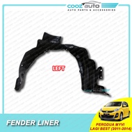 Perodua Myvi Lagi Best / ICON 2011 - 2017 Fender Cover Inner Fender Liner Daun Pisang