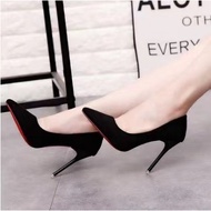 heels for women heels Autumn Winter Professional 8cm Student Etiquette High Heels