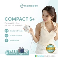 MOMABAE – COMPACT S+  – 2 IN 1 Handsfree Breast Pump / Pompa ASI Elektrik / Breast Pump Electric / P