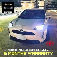 Toyota CHR / Yaris Cross / Aqua 6500k White LED Headlight / Fog Light Bulb Error Free H8 H11 T15 901