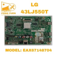 LG TV MAIN BOARD 43LJ550T