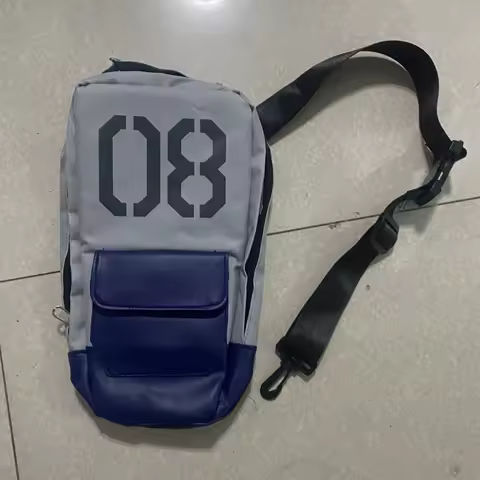 Brdwn Unisex 08MS Team Shield Shape Cosplay Polyester Shoulder Bag Chest Pack