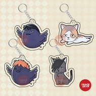 Anime Haikyuu Keychain Acrylic Cute Anime Manga Haikyuu