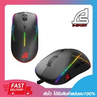 เม้าคอมพิวเตอร์ เม้าเล่นเกม เมาส์เกมมิ่ง Signo Gaming Mouse Macro Magtex Gm-992 Black รับประกัน 2 ปี