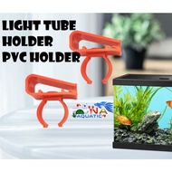 READY STOCK | AQUARIUM LED LIGHT CLIP | LIGHT TUBE HOLDER | PVC PIPE HOLDER | T4 | T5 | T8