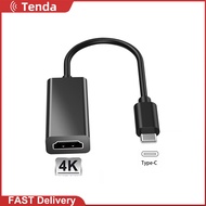 USB Type C DP to HDMI-compatible Converter Cable 4K USB3.1 10Gbps HDTV Adapter Cord for Samsungs Gal
