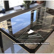 0.05mm Self-adhesive Transparent Furniture Protective Film For Kitchen Bar Furniture Renovation Film