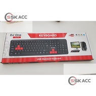 DJ ONE USB Keyboard USB Keyboard/ DJ ONE Keyboard/ gaming Keyboard/ Keyboard mouse/ -COMPUTER