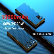 Powerbank 66w Super Fast Charging Comes with charging cable power bank 20000mAh/30000mAh