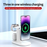 Magnetic Three-in-One Wireless Charger Foldable Wireless Charger 25W Wireless Charger