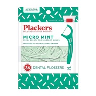 Plackers Dental Floss With Handle-Micro Mint Flossers (36 pcs.)