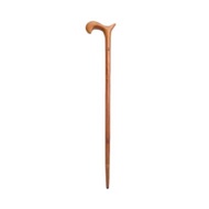 Tongkat Kayu Jati Curvy Elderly Wooden Walking Stick Rheumatism