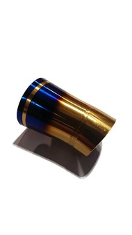 กรวยปลายท่อ ทอง/ไทเท ขนาด 2.0 นิ้ว จากโรงงาน เฮงสกรู HENG