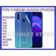 VIVO Y91/VIVO Y93/VIVO Y91i/VIVO Y91C Back Carbon Fiber Sticker