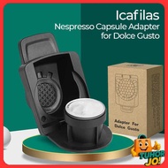ICafilas Nespresso Capsule Adapter Compatible for Dolce Gusto