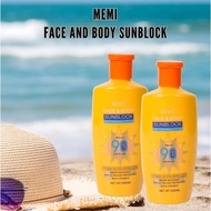 MEMI Face & Body Sunscreen/Sunblock SPF90