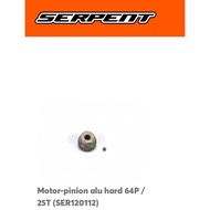 Serpent Motor Pinion Alu Hard 64P/25T (120112)