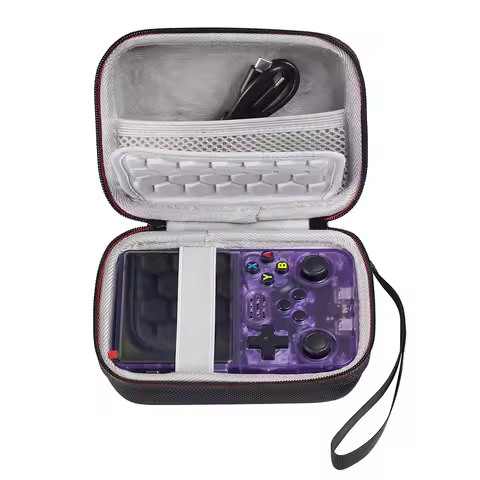 For R36S/R35S Game Console Storage Bag EVA Hard Portable Protective Case Scratch-resistant for RG35X