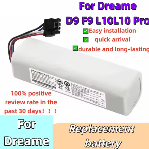 14.4V 12800mAh Replacement Battery 4S2P-MMBK P2150-4S2P-XWDLS For Xiaomi Mijia Vacuum Cleaner Dreame