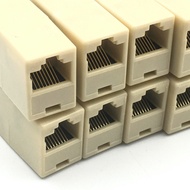 Free Shipping 100 Network Butt Connectors RJ45 Network Straight Connector Computer Straight Connecto